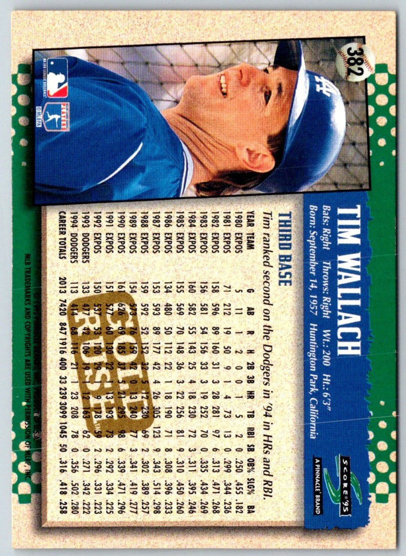 1992 Topps Tim Wallach #