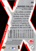 2009 Upper Deck X Brandon Phillips #25