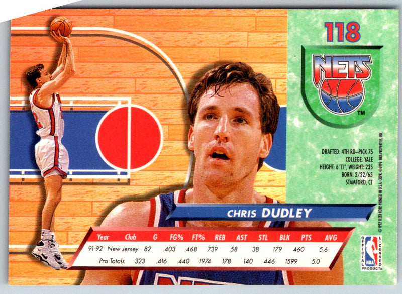 1992 Ultra Chris Dudley