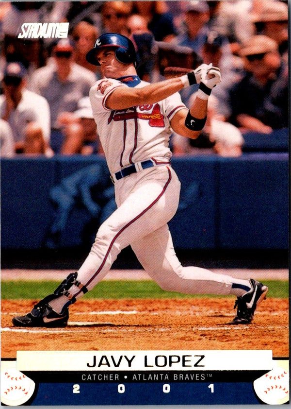 2001 Stadium Club Javy Lopez #45