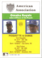 1990 CMC Tom Poquette/Rich Dubee #199