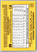 1987 Donruss Michael Johnson