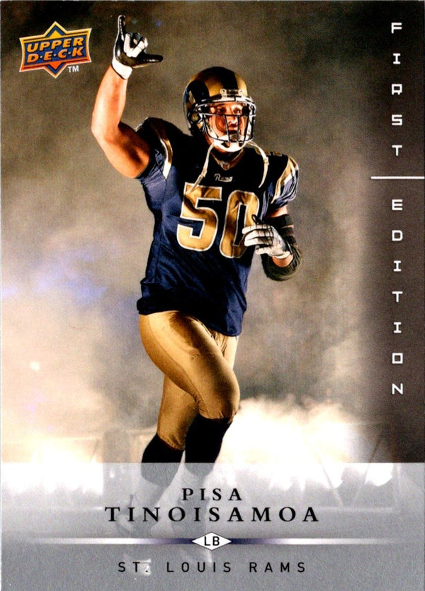 2008 Upper Deck First Edition Pisa Tinoisamoa #131