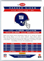 2013 Score Hakeem Nicks #319