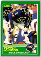 1999 Score Pepper Johnson #230