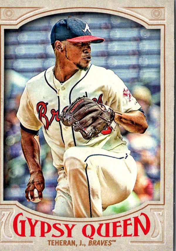 2016 Topps Gypsy Queen Julio Teheran #211