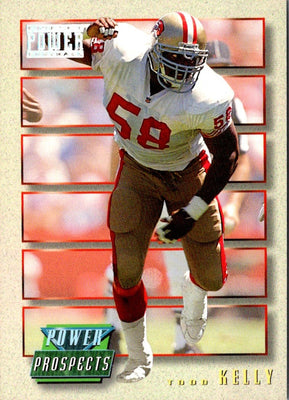 1993 Pro Set Power Update Prospects Gold Todd Kelly #PP47