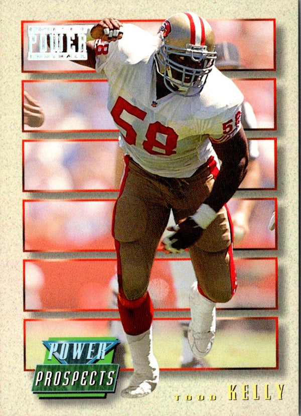 1993 Pro Set Power Update Prospects Gold Todd Kelly #PP47