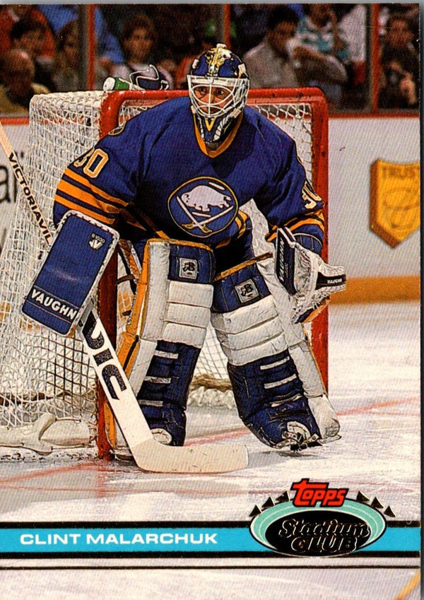 1991 Stadium Club Clint Malarchuk #251