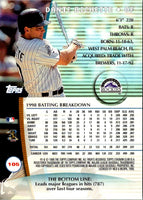 1999 Stadium Club Dante Bichette #105