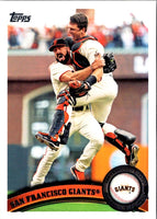 2011 Topps San Francisco Giants #552