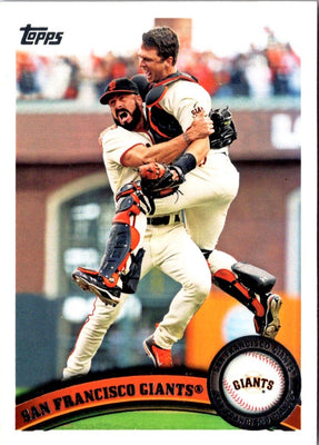 2011 Topps San Francisco Giants #552