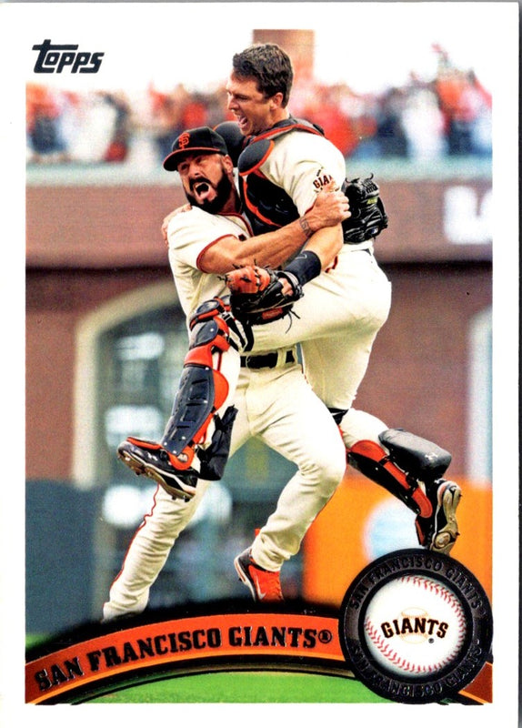 2011 Topps San Francisco Giants #552