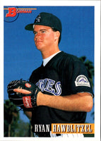 1993 Bowman Ryan Hawblitzel #64