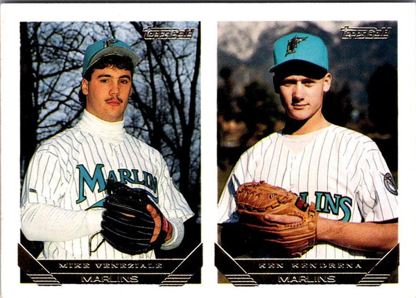 1993 Topps Gold Mike Veneziale/Ken Kendrena #726