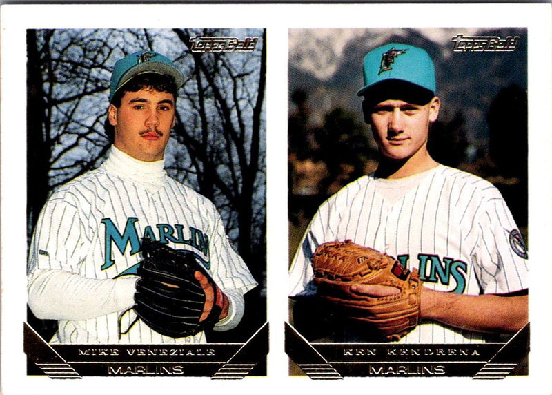 1993 Topps Gold Mike Veneziale/Ken Kendrena