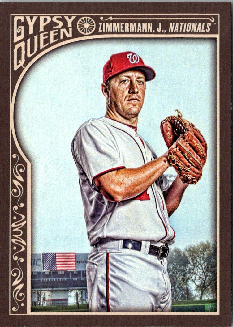 2015 Topps Gypsy Queen Jordan Zimmermann