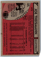 1980 Topps Joe Theismann #475