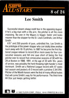 1992 Fleer All-Stars Lee Smith #8
