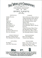 2009 Topps Brad Hawpe #87