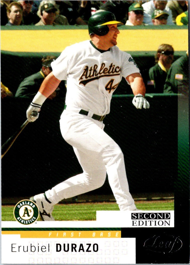 2004 Leaf Second Edition Erubiel Durazo