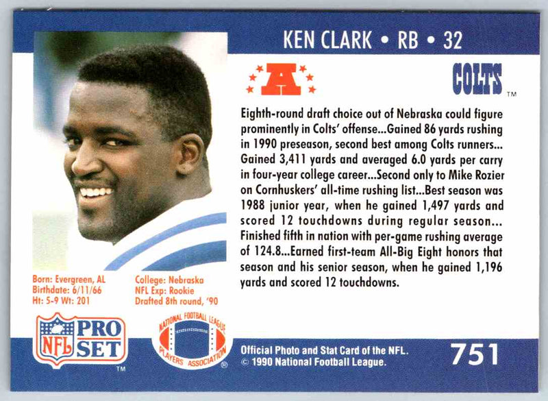 1990 Proset Ken Clark