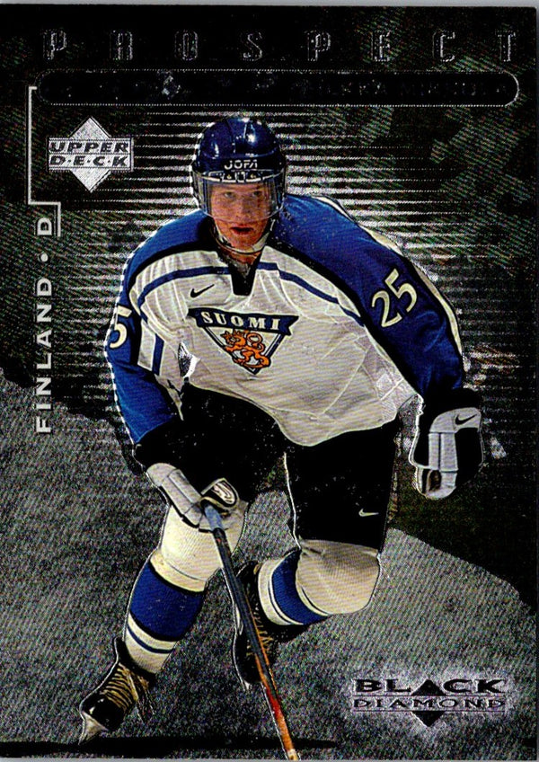 1998 Upper Deck Black Diamond Ilkka Mikkola #98 Rookie