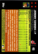 2007 Topps Jeremy Sowers