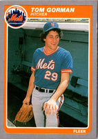 1985 Fleer Tom  Gorman #83