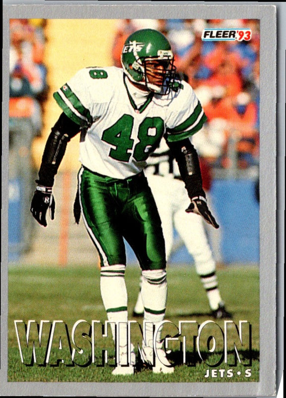 1993 Fleer Brian Washington #362