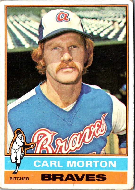 1976 Topps Carl Morton #328