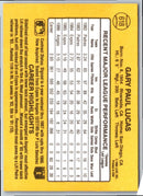 1986 Donruss Gary Lucas