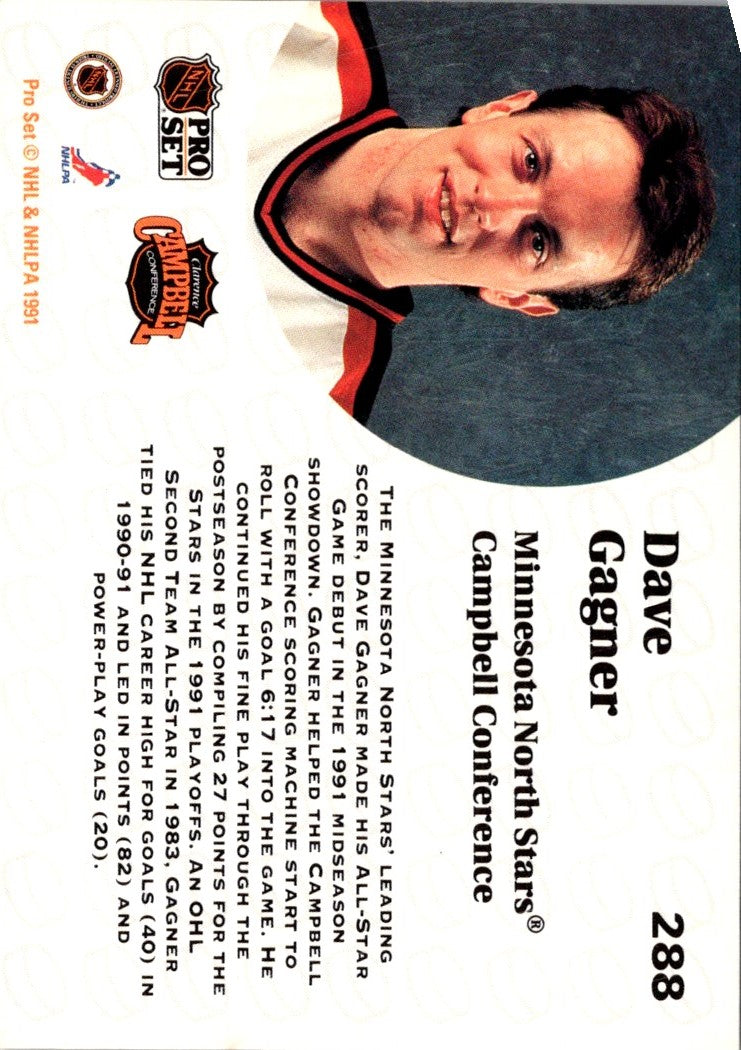 1991 Pro Set Dave Gagner
