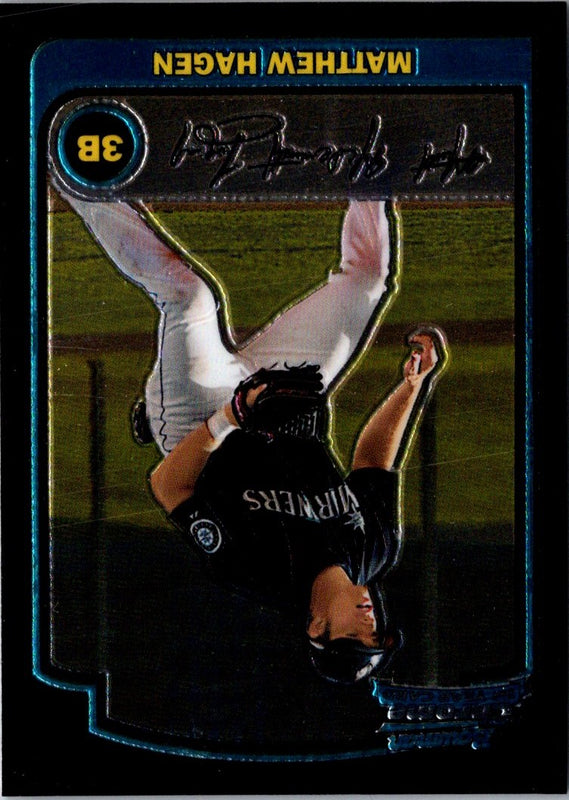 2003 Bowman Matthew Hagen #227 Rookie