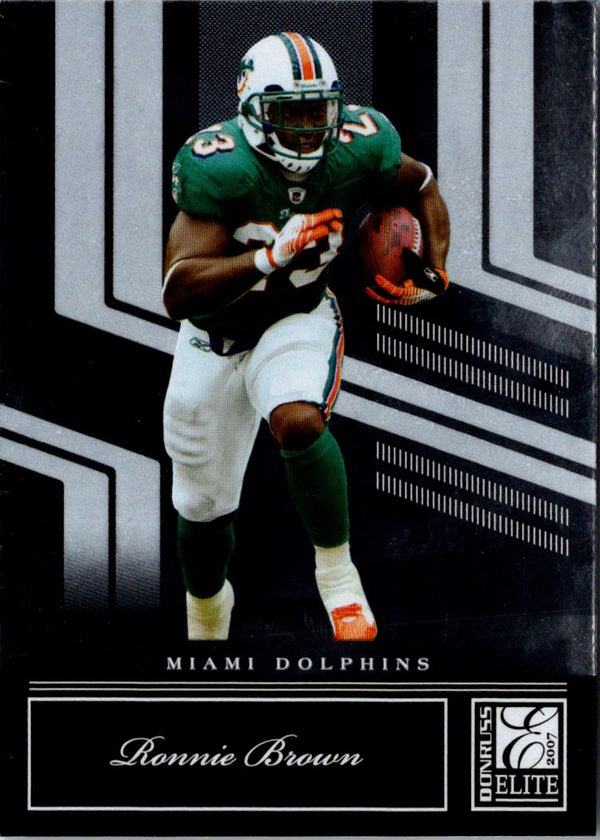 2007 Donruss Elite Ronnie Brown #54