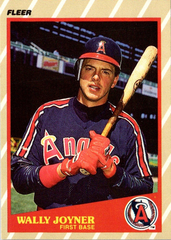 1989 Fleer SuperStars Wally Joyner #26