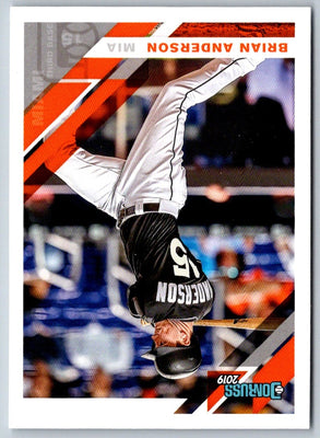 2018 Donruss Optic Rated Rookies Signatures Brian Anderson #RRS-BA