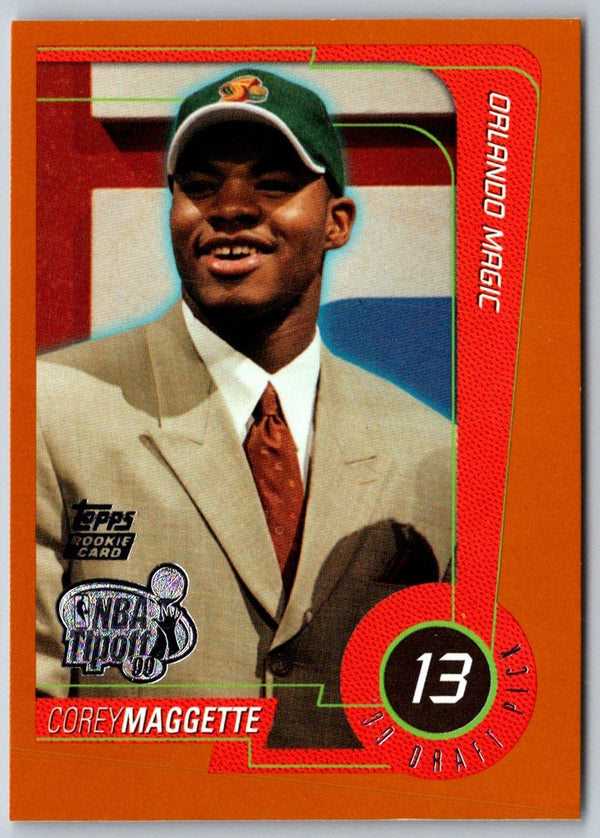 1999 Topps Tipoff Corey Maggette #112 Rookie