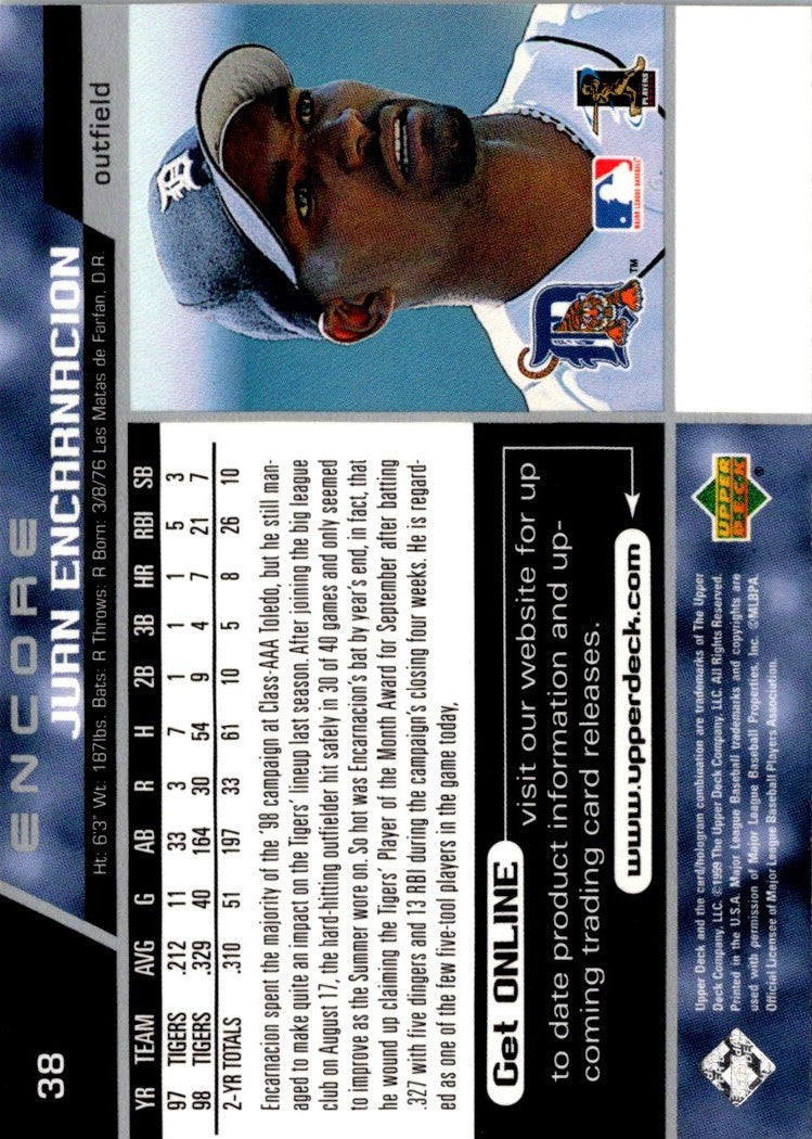 1999 Upper Deck Encore Juan Encarnacion