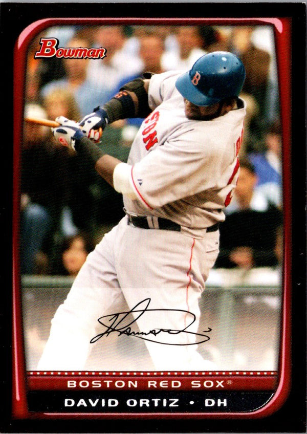 2008 Bowman David Ortiz #50