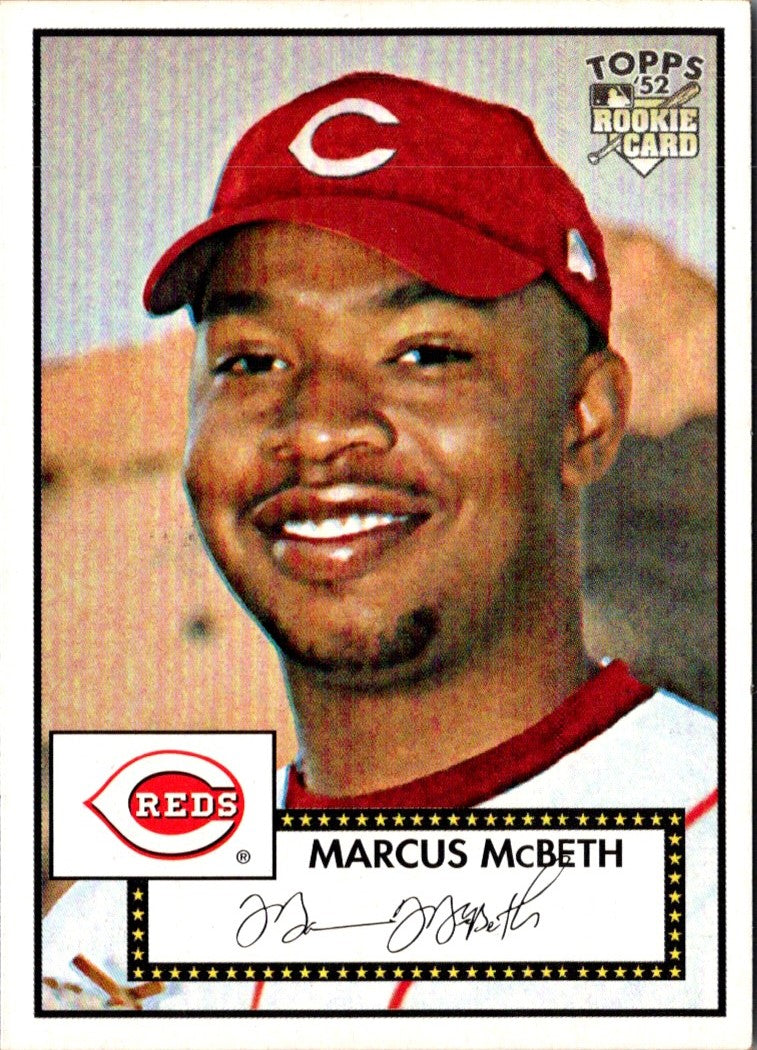 2007 Topps Rookie 1952 Edition Marcus McBeth