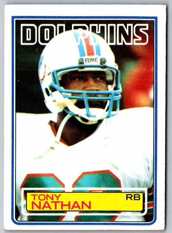 1983 Topps Tony Nathan #317