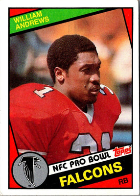 1984 Topps William Andrews #209