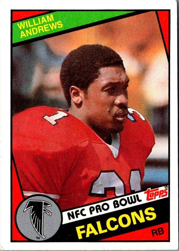 1984 Topps William Andrews #209
