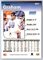 1999 Donruss Elite Kent Graham #057
