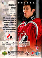 1998 Upper Deck Black Diamond Brian Finley #96 Rookie