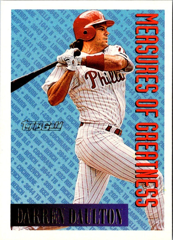 1994 Topps Darren Daulton #608