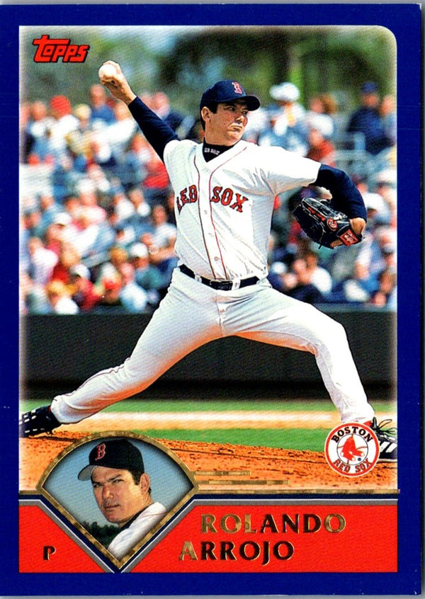 2003 Topps Rolando Arrojo #196