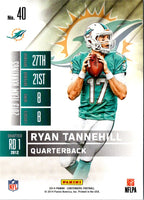 2014 Panini Contenders Ryan Tannehill #40