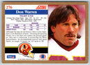 1989 NFL Proset Don Warren